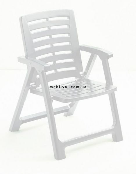 ➤Цена 1 539 грн  Купить Складное кресло для отдыха 55x59x82 пластик белый ➤Белый ➤Кресла и стулья пластиковые➤Italiya-К➤8009271863002САДГ фото