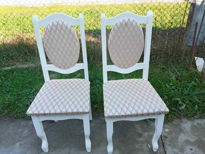 ➤Ціна 1 649 грн  Купити Белый стул деревянный для гостиной Шейн➤Білий ➤Стулья деревянные➤Агросвит Б➤666010ПЛМ фото