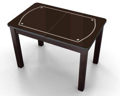 ➤Цена 8 700 грн  Купить Раскладной стол Notsob A Тик Дизайн 2 ➤ ➤Столы стеклянные➤Maj➤440303545.1jam фото
