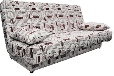 ➤Цена   Купить Диван-кровать Ньюс мех., трансформации клик-кляк Газета с двумя подушками ➤ ➤Диваны прямые➤Comfoson➤02125Com фото
