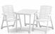 Набор садовой мебели кресло складное и стол складной пластик белый 2800000018177САД фото 1