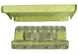 Мягкая часть для качели 2 подушки Матрас поролон 7 Симтекс тексилк зеленая керамика Тент зеленый 2800000012564САДГ фото 1