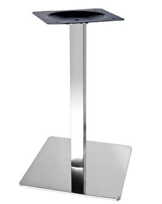 ➤Цена   Купить Опора для стола Кама, металл, нержавейка, высота 72 см, основание 45*45 см ➤Металл ➤Базы для столов➤ВВ1➤SQKAMA45M.ВВ1 фото