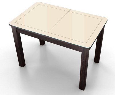 ➤Цена 8 700 грн  Купить Раскладной стол Notsob A Тик Дизайн 5 ➤ ➤Столы стеклянные➤Maj➤440303545.4jam фото