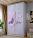 Детский шкаф-купе 2х дверный Дизайн Hello Kitty 100х180 144563.2ВИОРД1 фото 8