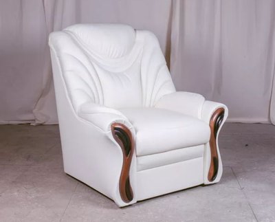 ➤Цена 8 968 грн  Купить Кресло нераскладное 95х95х100 Боннель ППУ Дизайн 2 ➤Белый ➤Кресла мягкие➤M_S-К➤440300142М.1 фото