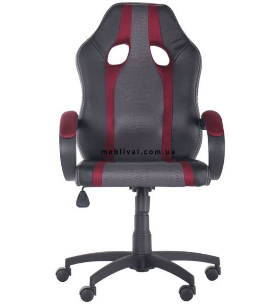 ➤Цена 4 150 грн  Купить Игровое кресло Сетка серая, вставки Сетка бордовая ➤Бордовый, серый ➤Кресла игровые➤Modern_12➤298226АМ фото