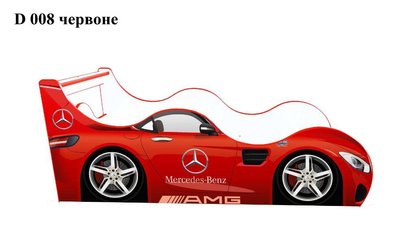 ➤Цена 4 928 грн  Купить Кровать машинка Mercedes Benz Red D008 70х155 ➤ ➤Кровати детские➤VDЕ➤144542.12ВИОРД1 фото