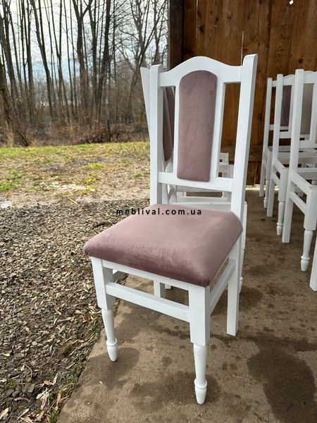 ➤Ціна 1 395 грн UAH Купити Белый мягкий стул Брен беж➤белый цвет ➤Стулья деревянные➤Агросвит Б➤440381218ПЛМ.155.2 фото