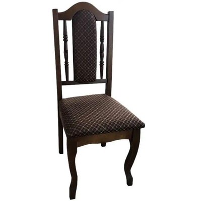 ➤Цена 2 010 грн  Купить Банкетный стул деревянный с мягкими сиденьем и спинкой Арбиньи темный орех ➤Орех темный ➤Стулья деревянные➤Агросвит 1С➤440311903ПЛМ фото