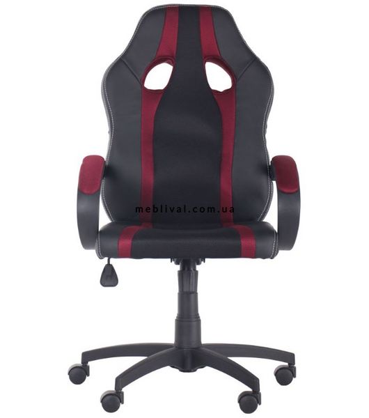 ➤Цена 4 150 грн  Купить Игровое кресло Сетка черная, вставки Сетка бордовая ➤Черный, бордовый ➤Кресла игровые➤Modern_12➤298229АМ фото