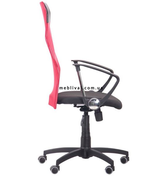 ➤Цена 2 878 грн  Купить Кресло Ultra сиденье А-1/спинка Сетка красная, вставка Скаден черный ➤Красный ➤Кресла Коллекция Онлайн➤AMF➤210031АМ фото