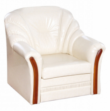 ➤Цена 11 582 грн  Купить Кресло - кровать Диамант тм Алис-мебель Белый ➤ ➤Кресло кровать➤Алис-мебель➤43577AL.3 фото