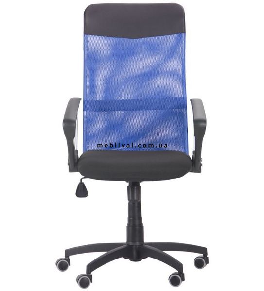 ➤Цена 2 878 грн  Купить Кресло Ultra сиденье А-1/спинка Сетка синяя, вставка Скаден черный ➤Синий ➤Кресла Коллекция Онлайн➤AMF➤210036АМ фото
