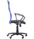 Кресло Ultra сиденье А-1/спинка Сетка синяя, вставка Скаден черный 210036АМ фото 3
