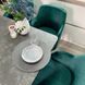 Комплект кухонный стол Notsob Т 110х70(+35) Стандарт серый + стул кресло 4 шт зеленое 0203JAM фото 9