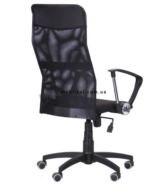 ➤Цена 2 687 грн  Купить Кресло Ultra сиденье А-1/спинка Сетка черная, вставка Скаден черный ➤Черный ➤Кресла Коллекция Онлайн➤AMF➤210037АМ фото