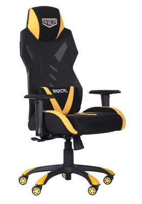 ➤Цена   Купить Кресло VR Racer Radical Wrex черный/желтый ➤Черный ➤Кресла геймерские➤AMF➤545595АМ фото