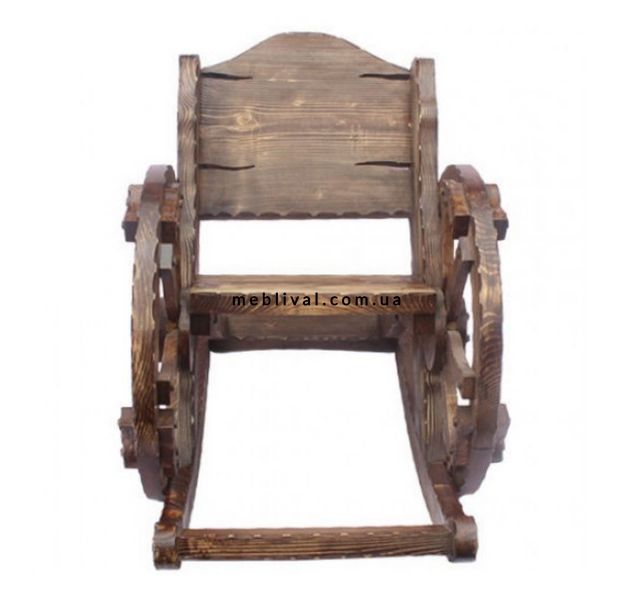 ➤Цена 10 454 грн  Купить Кресло качалка под старину из натурального дерева Декор ➤орех ➤Стулья под старину➤Агросвит 4С➤440306295ПЛМ фото