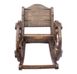 Кресло качалка под старину из натурального дерева Декор 440306295ПЛМ фото 4