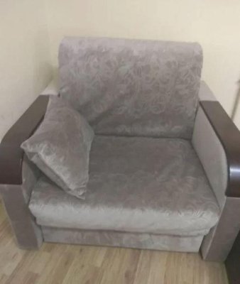 ➤Цена 16 820 грн  Купить Кресло кровать для ежедневного сна Ф100 арт020014.2 ➤Серый ➤Кресло кровать➤Modern 2➤044617.7NOV фото