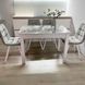 Комплект кухонный стол Notsob 90х60 Стандарт белый + стул мягкий 4 шт серый 0195JAM фото 8