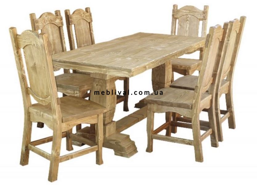 ➤Цена 2 412 грн  Купить Кухонный стул под старину деревянный Гетали ➤орех ➤Стулья под старину➤Агросвит 4С➤440306276ПЛМ фото