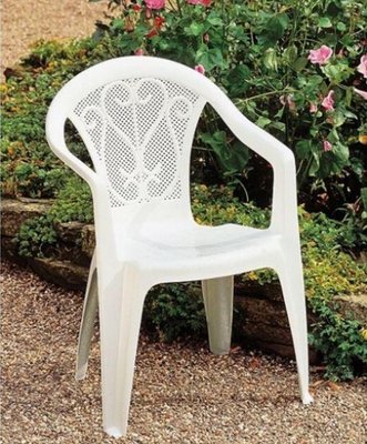➤Цена   Купить Кресло садовое Ole белое ➤ ➤Кресла и стулья пластиковые➤NARDI➤САДГ фото
