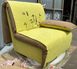 Кресло диван раскладной E03 арт02005, зеленый принт Wildflower, 100 044604.18NOV фото 1