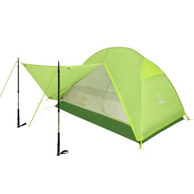 ➤Цена 6 421 грн UAH Купить Ультралегкая палатка Atepa HIKER I(AT2001) (light green) ➤Зелёный ➤Палатки и зонты➤KingCamp➤AT2001GR фото