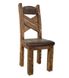 Обеденный стул под старину деревянный Гоне 440306283ПЛМ фото 2