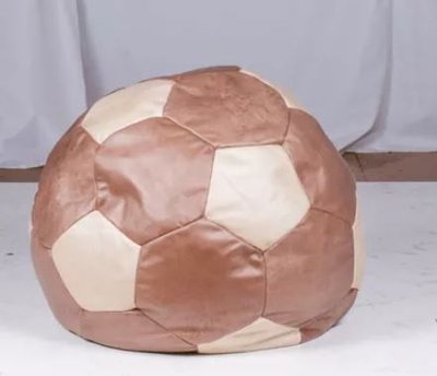 ➤Цена 2 022 грн  Купить Пуф мяч диаметр 70 ППУ шарики Дизайн 2 ➤Коричневый ➤Пуфы➤M_S-ПУФ➤441300222М.1 фото