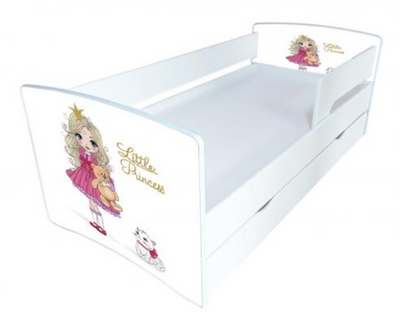 ➤Цена 5 063 грн  Купить Кровать детская 18 Little Princess ящик для белья 80х170 ➤ ➤Кровати детские➤VDЕ➤144538.35ВИОРД фото