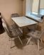 Комплект кухонный стол Notsob Т 110х70(+35) Стандарт ваниль + стул Maj 4 шт 0209JAM фото 16
