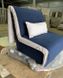 Кресло кровать без подлокотников E03 80 арт02005.10 серый принт логотип белый 044604.11NOV фото 9