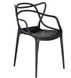 Пластиковый стул дизайнерский для кафе арт040276 MASTER-BL.ВВ1 фото 1
