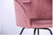 Кресло поворотное Sacramento черный/велюр розовый антик 546795АМ фото 6