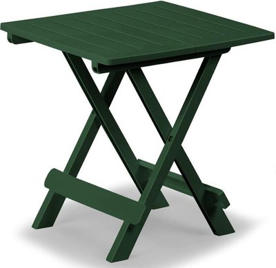 ➤Цена   Купить Столик раскладной пластиковый для дачи 44х44х50 зеленый ➤Зелёный ➤Столы пластиковые➤Italiya-С➤8009271407206САДГ фото