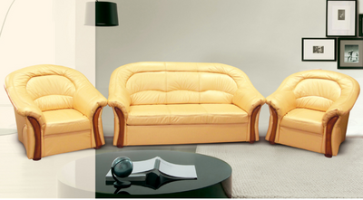 ➤Цена  USD Купить Комплект мягкой мебели Baron, механизм мералат ➤Бежевый ➤Комплекты диван + кресла➤Blonski➤144667BLON фото