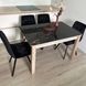 Комплект кухонный стол Notsob 90х60 Стандарт секвоя + стул мягкий 4 шт 0198JAM фото 7