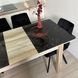 Комплект кухонный стол Notsob 90х60 Стандарт секвоя + стул мягкий 4 шт 0198JAM фото 5
