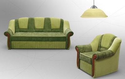 ➤Цена   Купить Комплект мягкой мебели Кондор ➤Зелёный ➤Комплекты диван + кресла➤Yudin➤440310691юд44 фото