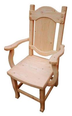 ➤Ціна 2 814 грн  Купити Деревянный стул с подлокотниками под старину Герей➤бук натуральный ➤Стулья под старину➤Агросвит 4С➤440306277.2ПЛМ фото