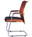 Кресло Аэро CF хром сиденье Сетка черная, Zeus 045 Orange/спинка Сетка оранж-Skyline 026595АМ фото 4
