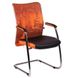Кресло Аэро CF хром сиденье Сетка черная, Zeus 045 Orange/спинка Сетка оранж-Skyline 026595АМ фото 1