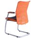 Кресло Аэро CF хром сиденье Сетка черная, Zeus 045 Orange/спинка Сетка оранж-Skyline 026595АМ фото 5