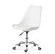 Белый стул на колесиках мобильный с мягкой подушкой сиденья арт040199.1 AsterWh.ВВ1 фото 1