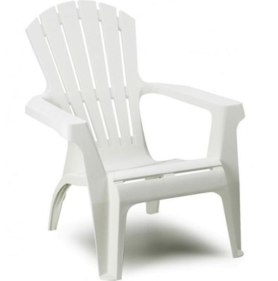 ➤Ціна 1 431 грн  Купити Пластиковое кресло для дачи 75x86x86 белое➤Білий ➤Кресла и стулья пластиковые➤Italiya-К➤8009271867994САДГ фото