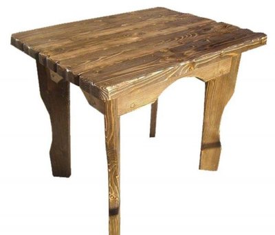➤Ціна 10 454 грн  Купити Стильный деревянный стол под старину Доланкур 120х80➤орех ➤Столы под старину➤Агросвит 4С➤440306300ПЛМ фото