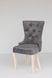 Мягкое кресло с деревянными ножками и высокой спинкой Ноа белое 66012012.1ПЛМ фото 4